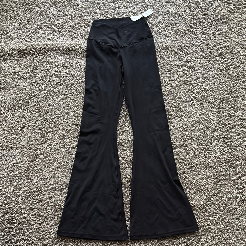 Black Flared Leggings